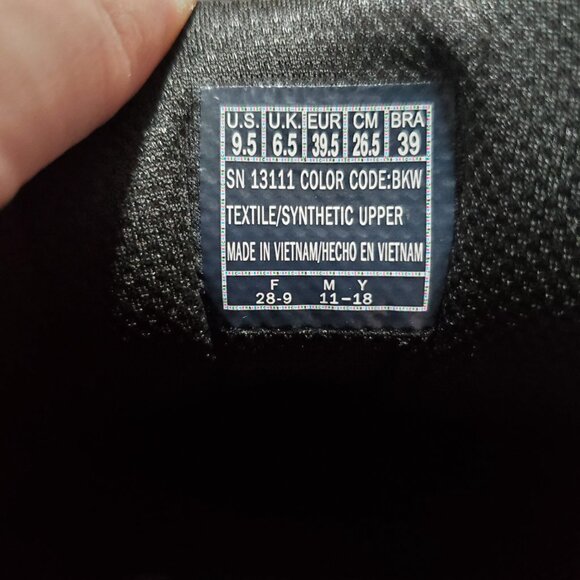 SKECHERS Summits Fun Flare Lace Up Sneakers Lite-Weight Grey Black Women's 9.5 - Picture 11 of 11